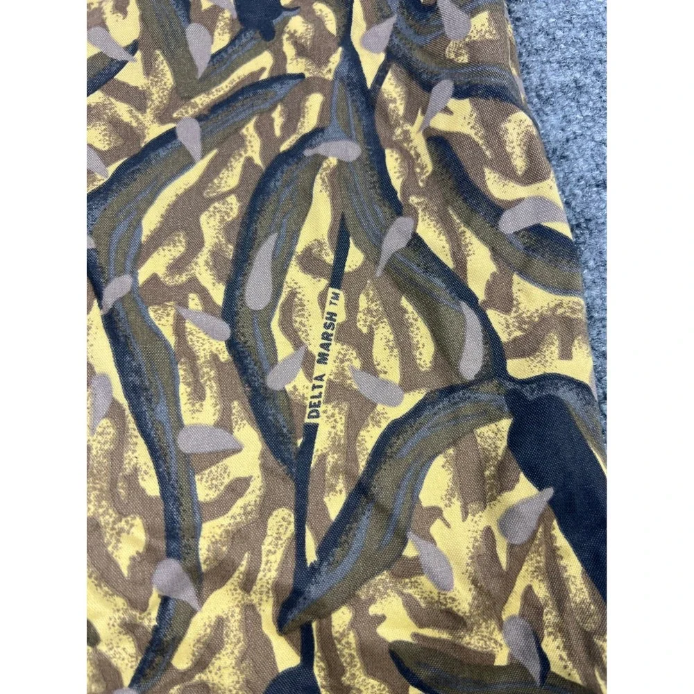 Columbia Delta Marsh Camo Hunting Pants 3XL Yellow Brown Vintage 1995 HS8280